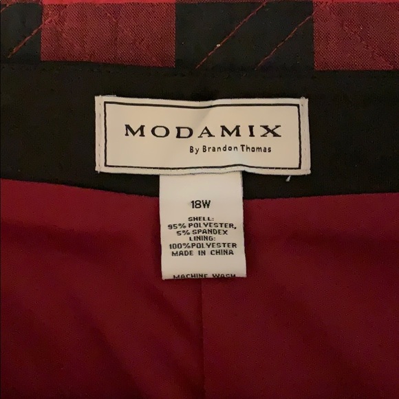 Professional black red modern neoprene skirt 18 - Picture 4 of 6